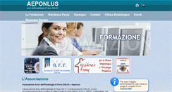 Desktop Screenshot of aeponlus.it